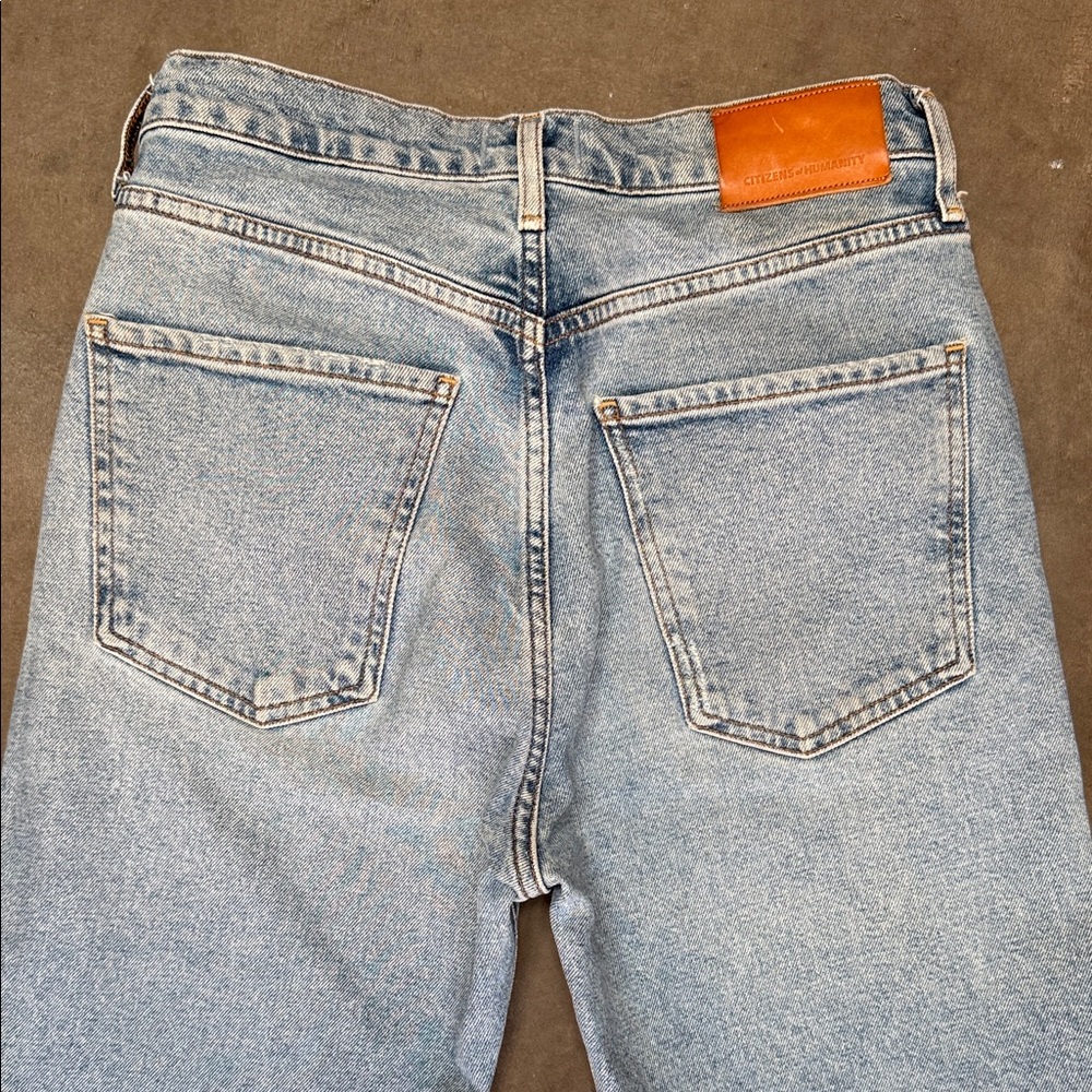 Citizens of Humanity Jolene high rise slim straight jeans womens size 26 - Picture 9 of 12